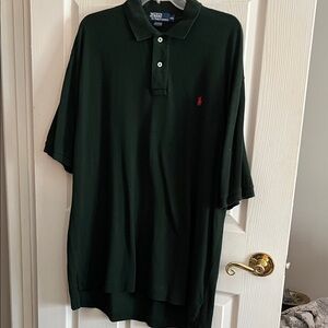 Polo by Ralph Lauren Men's Dark Green Polo Shirt